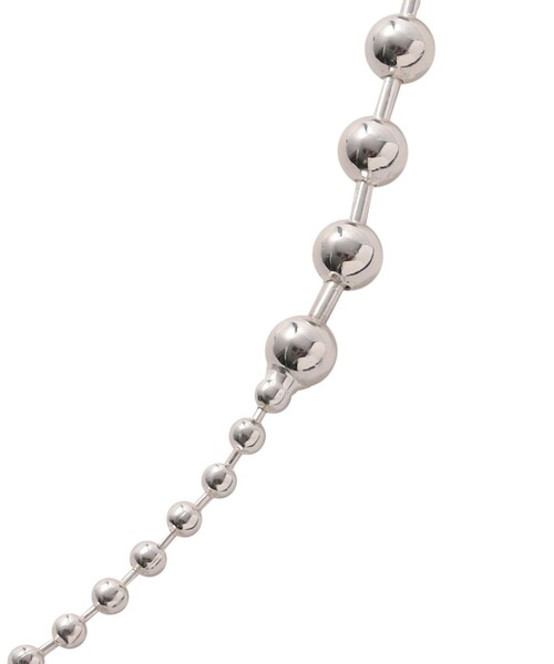 CAST:（キャストコロン）の「ボールチェーンチョーカー（ネックレス・レディース・シルバー・FREE）」の6枚目の写真