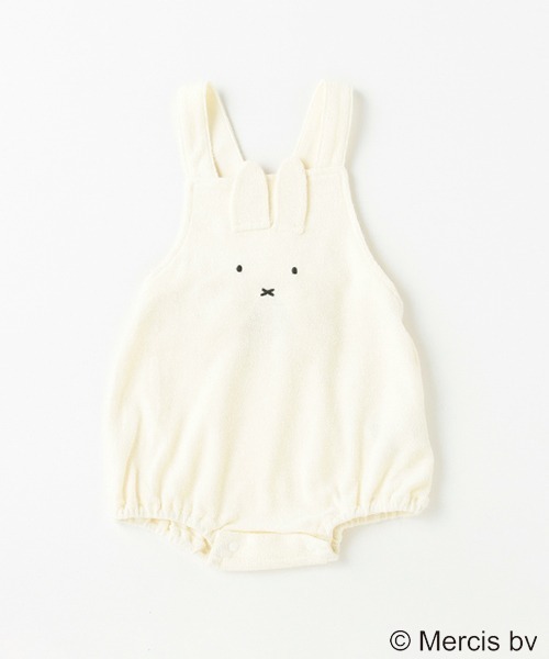 petit main(プティマイン)の「【ミッフィー】パイルサロペット(その他ベビーウェア・キッズ・チャコール/モカ/アイボリー・70cm/80cm)」の10枚目の写真