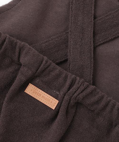 petit main(プティマイン)の「【ミッフィー】パイルサロペット(その他ベビーウェア・キッズ・チャコール/モカ/アイボリー・70cm/80cm)」の5枚目の写真