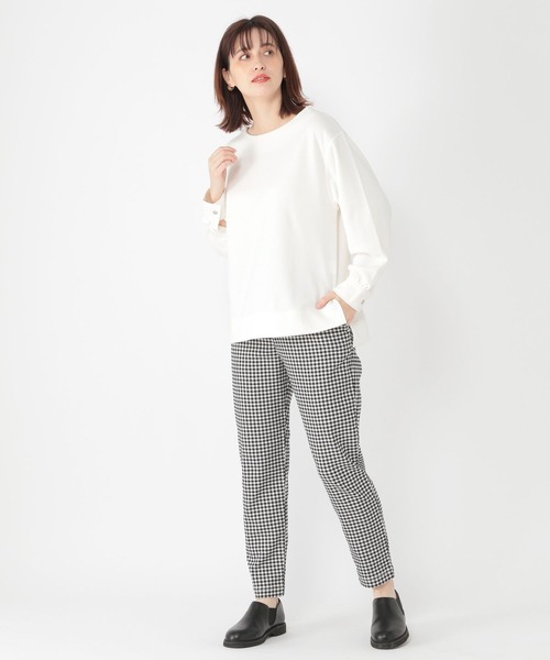 studio CLIP（スタディオクリップ）の「ハイストレッチスティックパンツ[プラスサイズあり]（その他パンツ・レディース・ブラック/その他1/その他2/その他3・SMALL/MEDIUM/LARGE/X-LARGE/XX-LARGE/XXX-LARGE）」の14枚目の写真