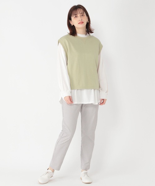 studio CLIP（スタディオクリップ）の「ハイストレッチスティックパンツ[プラスサイズあり]（その他パンツ・レディース・ブラック/その他1/その他2/その他3・SMALL/MEDIUM/LARGE/X-LARGE/XX-LARGE/XXX-LARGE）」の16枚目の写真