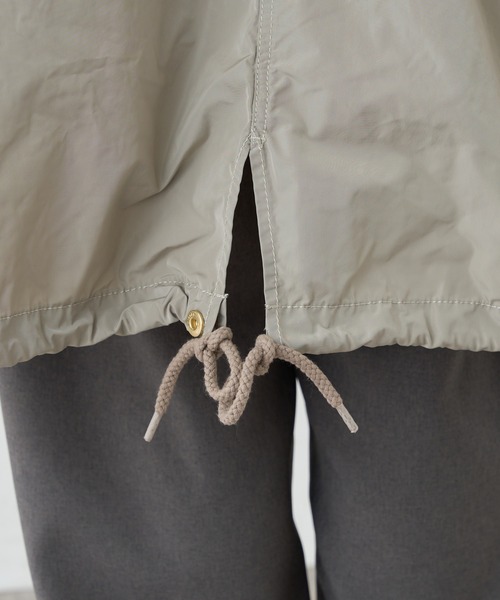 PUAL CE CIN（ピュアルセシン）の「ライナー付きモッズコート（モッズコート・レディース・ネイビー/ライトベージュ・FREE）」の18枚目の写真