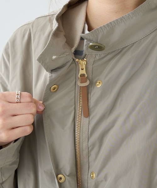 PUAL CE CIN（ピュアルセシン）の「ライナー付きモッズコート（モッズコート・レディース・ネイビー/ライトベージュ・FREE）」の15枚目の写真