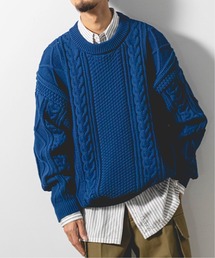 EDIFICE | スポンディッシュ オーバーサイズ ケーブルニット(ニット/セーター)