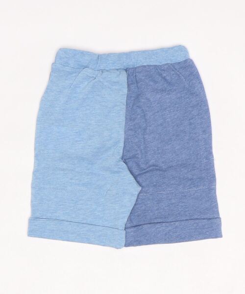 kids zoo(キッズズー)の「天竺ロールアップパンツ(その他パンツ・キッズ・ブルー/ネイビー/その他1・80/90)」の4枚目の写真