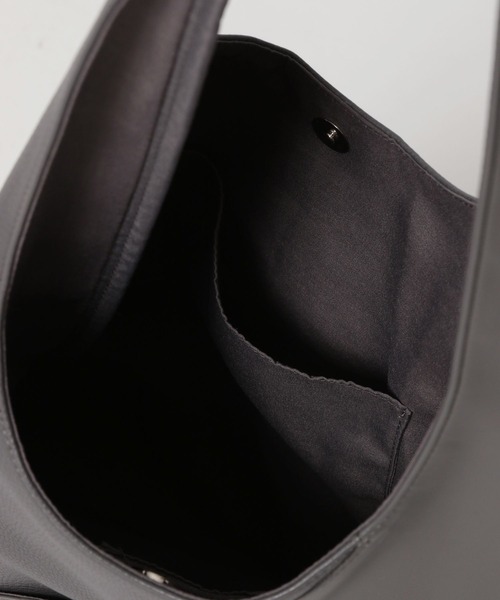 RAGEBLUE（レイジブルー）の「サンカクキリカエ/レザートートバッグ/266394（トートバッグ・メンズ・ブラック/グレー・FREE）」の10枚目の写真