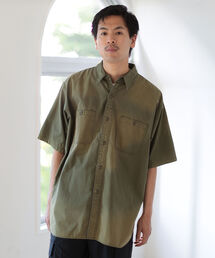BEAMS | BEAMS / フェード イージー ミリタリーシャツ(シャツ/ブラウス)