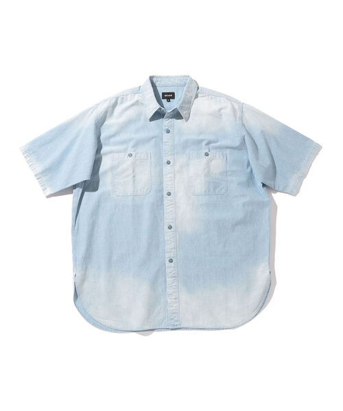 BEAMS（ビームス）の「BEAMS / フェード イージー ミリタリーシャツ（シャツ/ブラウス・メンズ・ブルー/オリーブ・M/L/S/X-LARGE）」の12枚目の写真