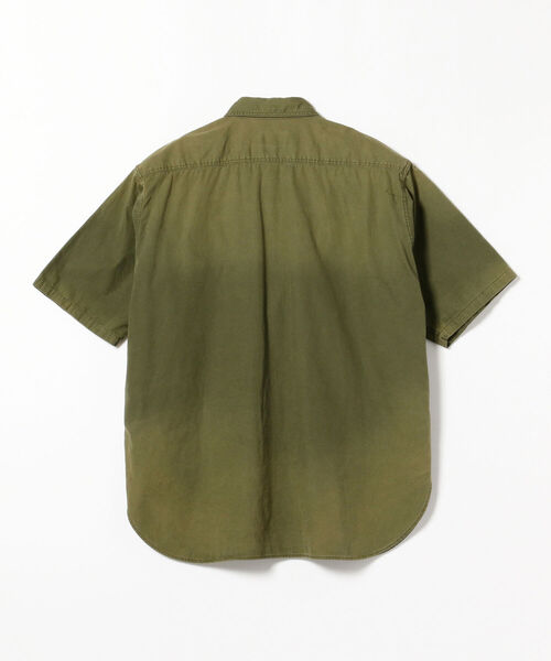 BEAMS（ビームス）の「BEAMS / フェード イージー ミリタリーシャツ（シャツ/ブラウス・メンズ・ブルー/オリーブ・M/L/S/X-LARGE）」の15枚目の写真