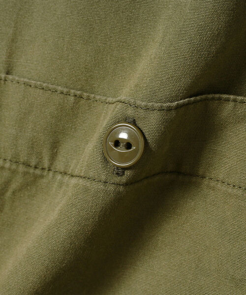 BEAMS（ビームス）の「BEAMS / フェード イージー ミリタリーシャツ（シャツ/ブラウス・メンズ・ブルー/オリーブ・M/L/S/X-LARGE）」の16枚目の写真