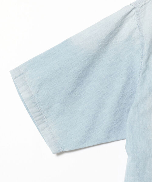 BEAMS（ビームス）の「BEAMS / フェード イージー ミリタリーシャツ（シャツ/ブラウス・メンズ・ブルー/オリーブ・M/L/S/X-LARGE）」の19枚目の写真