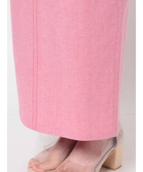 LAGUNAMOON（ラグナムーン）の「カラーステッチタイトスカート（スカート・レディース・オレンジ/グリーン/ピンク/ブラック・MEDIUM/SMALL）」の9枚目の写真