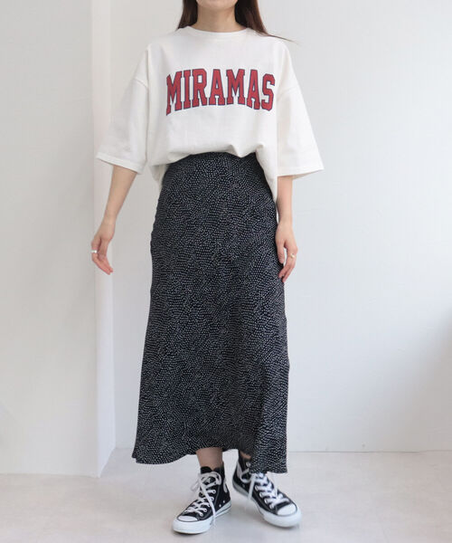 fredy repit（フレディレピ）の「MIRAMAS ビッグTシャツ（Tシャツ/カットソー・レディース・オフホワイト/ネイビー/カーキ・38）」の18枚目の写真