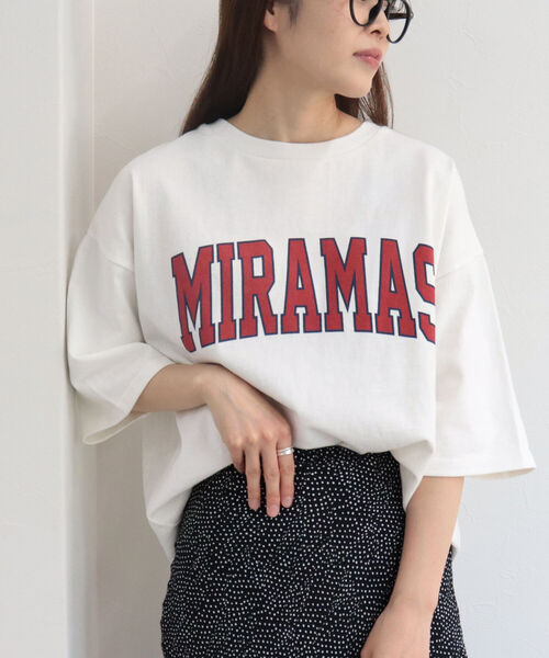 fredy repit（フレディレピ）の「MIRAMAS ビッグTシャツ（Tシャツ/カットソー・レディース・オフホワイト/ネイビー/カーキ・38）」の21枚目の写真