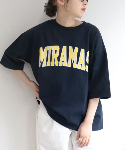 fredy repit（フレディレピ）の「MIRAMAS ビッグTシャツ（Tシャツ/カットソー・レディース・オフホワイト/ネイビー/カーキ・38）」の3枚目の写真