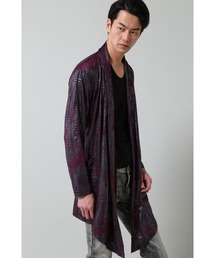 TORNADO MART∴クロコブライトフォイルドレープガウン