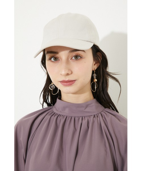 rienda（リエンダ）の「バルーンスリーブギャザーミニワンピース（ワンピース・レディース・パープル/カーキ/ホワイト系その他・FREE）」の4枚目の写真