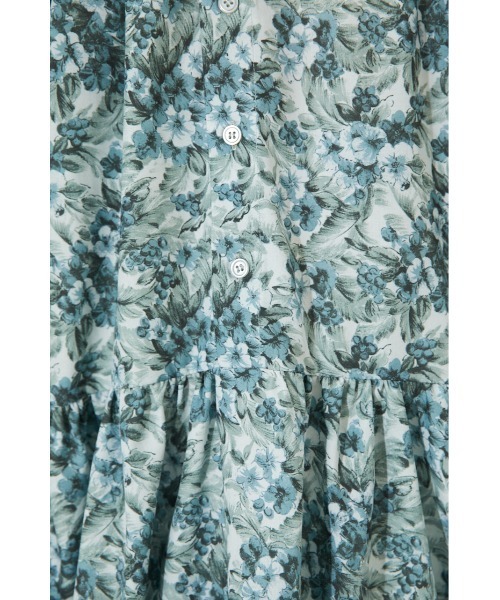 rienda（リエンダ）の「バルーンスリーブギャザーミニワンピース（ワンピース・レディース・パープル/カーキ/ホワイト系その他・FREE）」の18枚目の写真