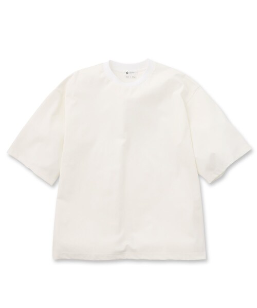 tk.TAKEO KIKUCHI(ティーケータケオキクチ)の「◆はりぷるカットソー(Tシャツ/カットソー・メンズ・グレー/ホワイト/ダークグリーン/ブラック・02/03)」の5枚目の写真