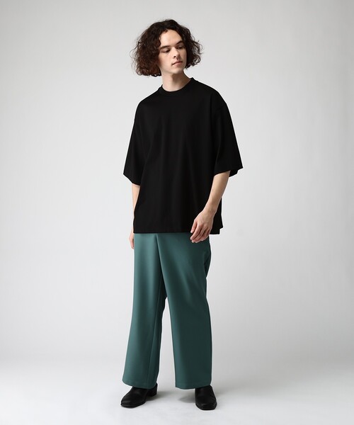 tk.TAKEO KIKUCHI(ティーケータケオキクチ)の「◆はりぷるカットソー(Tシャツ/カットソー・メンズ・グレー/ホワイト/ダークグリーン/ブラック・02/03)」の7枚目の写真