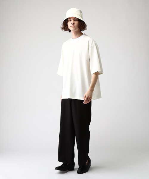 tk.TAKEO KIKUCHI(ティーケータケオキクチ)の「◆はりぷるカットソー(Tシャツ/カットソー・メンズ・グレー/ホワイト/ダークグリーン/ブラック・02/03)」の8枚目の写真