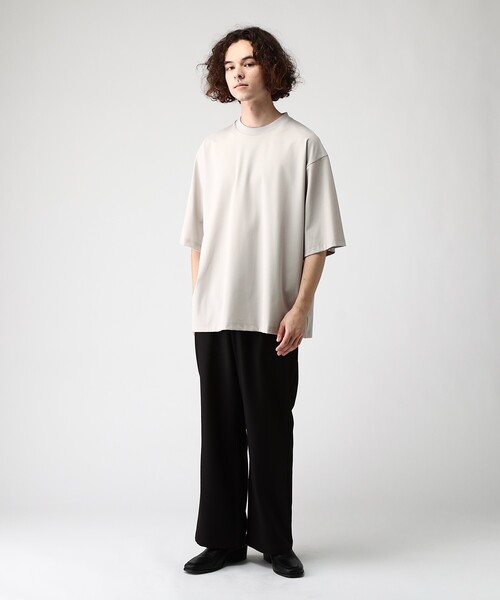 tk.TAKEO KIKUCHI(ティーケータケオキクチ)の「◆はりぷるカットソー(Tシャツ/カットソー・メンズ・グレー/ホワイト/ダークグリーン/ブラック・02/03)」の9枚目の写真