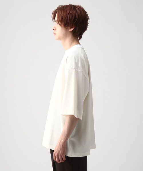 tk.TAKEO KIKUCHI(ティーケータケオキクチ)の「◆はりぷるカットソー(Tシャツ/カットソー・メンズ・グレー/ホワイト/ダークグリーン/ブラック・02/03)」の11枚目の写真