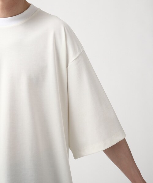 tk.TAKEO KIKUCHI(ティーケータケオキクチ)の「◆はりぷるカットソー(Tシャツ/カットソー・メンズ・グレー/ホワイト/ダークグリーン/ブラック・02/03)」の14枚目の写真