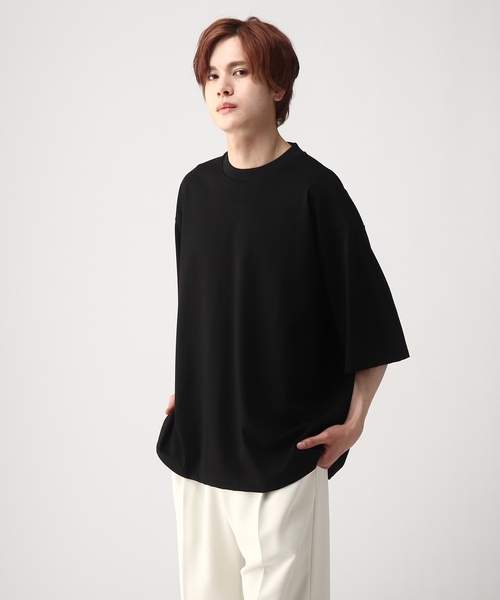 tk.TAKEO KIKUCHI(ティーケータケオキクチ)の「◆はりぷるカットソー(Tシャツ/カットソー・メンズ・グレー/ホワイト/ダークグリーン/ブラック・02/03)」の19枚目の写真