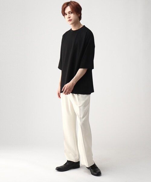 tk.TAKEO KIKUCHI(ティーケータケオキクチ)の「◆はりぷるカットソー(Tシャツ/カットソー・メンズ・グレー/ホワイト/ダークグリーン/ブラック・02/03)」の20枚目の写真