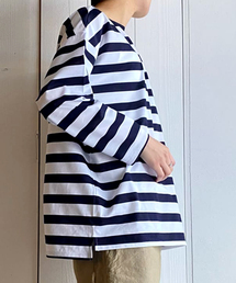 JOURNAL STANDARD LUXE（ジャーナルスタンダード　ラックス）の「テンジクボーダー ボートネックプルオーバー（Tシャツ/カットソー）」
