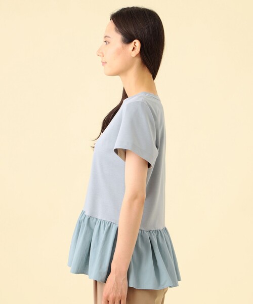 CB CRESTBRIDGE プリムシルケットポンチカットソー ¥13,200 CB CRESTBRIDGE（シービークレストブリッジ）の「プリム