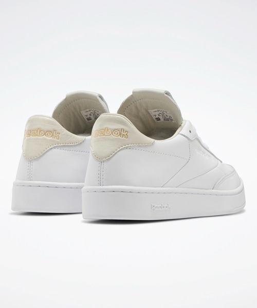 Reebok(リーボック)の「クラブシー / Club C Clean(スニーカー・レディース・ホワイト/ベージュ/オフホワイト/グレー×ホワイト・22.5cm/23.5cm/24.5cm/25.5cm/23.0cm/24.0cm/25.0cm/26.0cm/22.0cm/26.5cm)」の7枚目の写真
