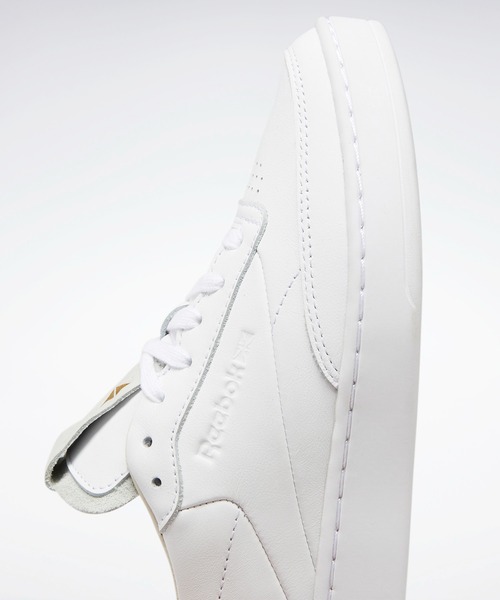 Reebok(リーボック)の「クラブシー / Club C Clean(スニーカー・レディース・ホワイト/ベージュ/オフホワイト/グレー×ホワイト・22.5cm/23.5cm/24.5cm/25.5cm/23.0cm/24.0cm/25.0cm/26.0cm/22.0cm/26.5cm)」の8枚目の写真