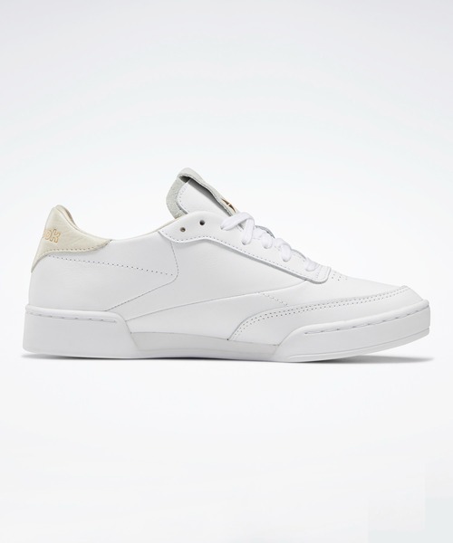 Reebok(リーボック)の「クラブシー / Club C Clean(スニーカー・レディース・ホワイト/ベージュ/オフホワイト/グレー×ホワイト・22.5cm/23.5cm/24.5cm/25.5cm/23.0cm/24.0cm/25.0cm/26.0cm/22.0cm/26.5cm)」の5枚目の写真