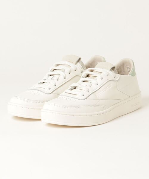 Reebok(リーボック)の「クラブシー / Club C Clean(スニーカー・レディース・ホワイト/ベージュ/オフホワイト/グレー×ホワイト・22.5cm/23.5cm/24.5cm/25.5cm/23.0cm/24.0cm/25.0cm/26.0cm/22.0cm/26.5cm)」の15枚目の写真
