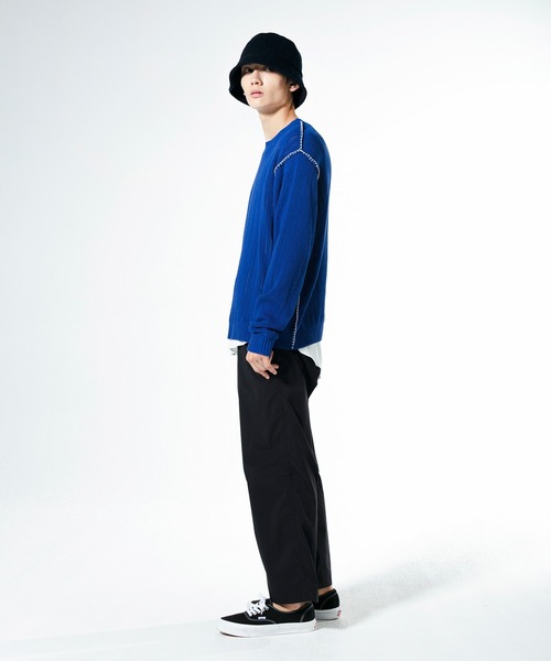 VICTIM（ヴィクティム）の「VICTIM ヴィクティム / EASY CHINO PANTS / VTM-22-P-013（チノパンツ・メンズ・ブラック/オリーブ・M/XL/L）」の13枚目の写真