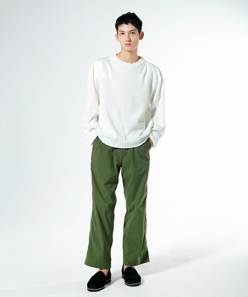 VICTIM（ヴィクティム）の「VICTIM ヴィクティム / EASY CHINO PANTS / VTM-22-P-013（チノパンツ・メンズ・ブラック/オリーブ・M/XL/L）」の14枚目の写真