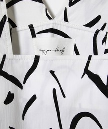 美品 【アダムエロペmissing you alreadyモノトーン柄ワンピース 美品 【アダムエロペmissing you alreadyモノトーン柄ワンピース