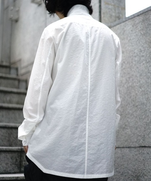 JULIUS(ユリウス)の「JULIUS/ユリウス/SHIRT FOR MALE/797SHM3(シャツ/ブラウス・メンズ・ホワイト/ブラック/ブラウン・2/3)」の11枚目の写真