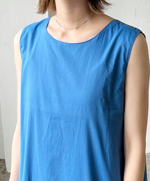 ローンティアードノースリーブワンピース