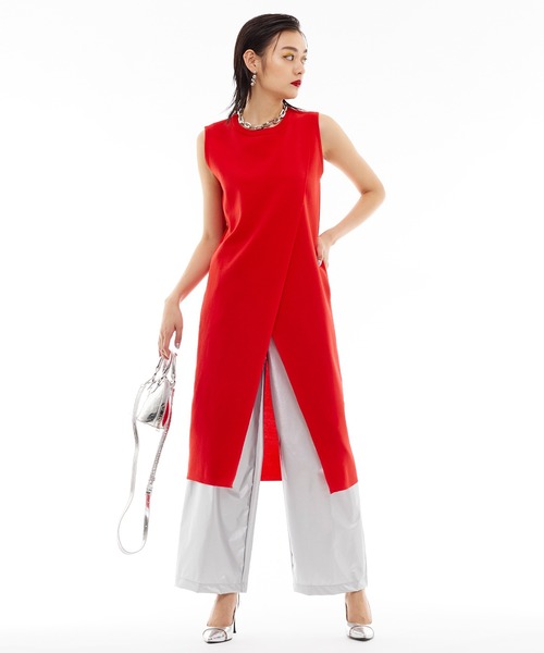 Narcissus（ナルシス）の「【Narcissus】スリットワンピース（ワンピース・レディース・ブラック/レッド・FREE）」の13枚目の写真