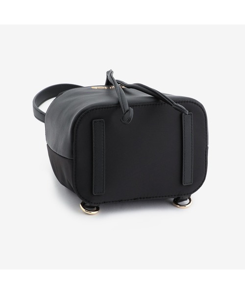 TOMMY HILFIGER（トミーヒルフィガー）の「3WAYバケットバッグ（ハンドバッグ・レディース・ブラック/ブラウン・FREE）」の6枚目の写真