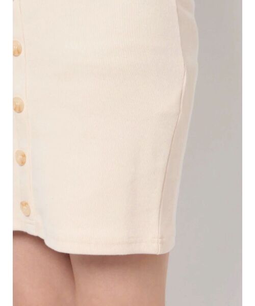 EMODA（エモダ）の「バックオープンボタンワンピース（ワンピース・レディース・ブラック/グレー/ブルー/アイボリー・FREE）」の10枚目の写真