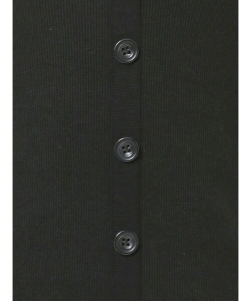 EMODA（エモダ）の「バックオープンボタンワンピース（ワンピース・レディース・ブラック/グレー/ブルー/アイボリー・FREE）」の6枚目の写真