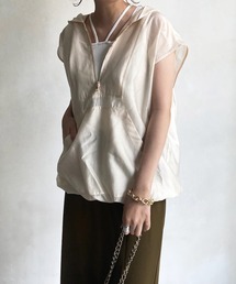 DouDou | フレンチスリーブアノラック(シャツ/ブラウス)