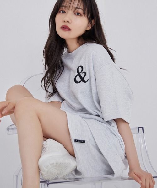ANDGEEBEE（アンジービー）の「UNISEX スウェットT（Tシャツ/カットソー・レディース・グレー・X-LARGE）」の3枚目の写真