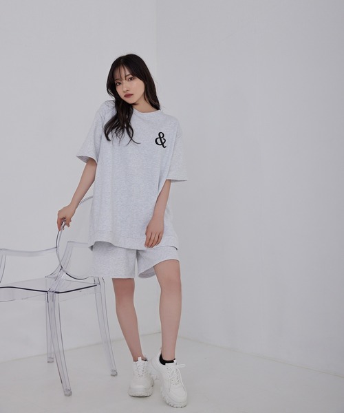ANDGEEBEE（アンジービー）の「UNISEX スウェットT（Tシャツ/カットソー・レディース・グレー・X-LARGE）」の4枚目の写真
