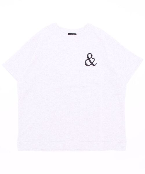 ANDGEEBEE（アンジービー）の「UNISEX スウェットT（Tシャツ/カットソー・レディース・グレー・X-LARGE）」の11枚目の写真