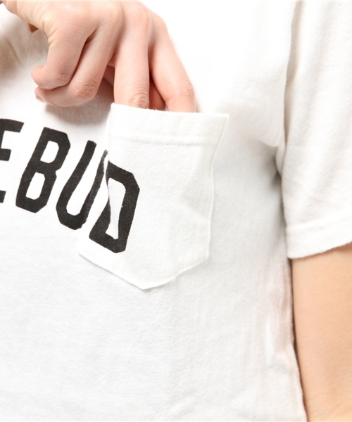 ROSE BUD(ローズバッド)の「LCTT-15154 ROSEBUD PT S/S POCKET-T(Tシャツ/カットソー・レディース・ホワイト/ブラック/オリーブ・ONE SIZE)」の6枚目の写真
